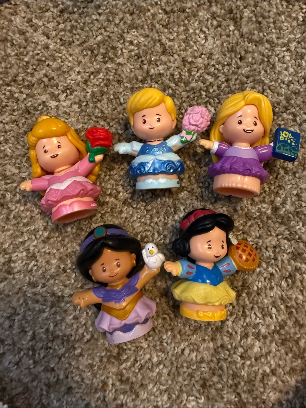 Disney Princess Little People Set of 5